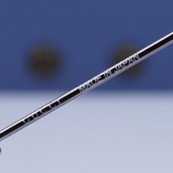 🕶️ New Gucci GG1312O 001 Eyeglasses - Ruthenium Frame 57mm - Picture 9 of 12